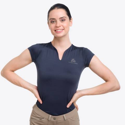 Tee-shirt technique &agrave; manches courtes ROSE GOLD - Cavalliera - Confort sup&eacute;rieur