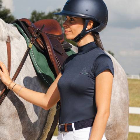 Riding Top SERENE - Cavalliera - Tissu technique &eacute;lastique