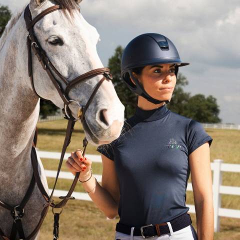 Riding Top SERENE - Cavalliera - Tissu technique &eacute;lastique