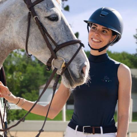 Top d'&eacute;quitation technique SERENE - Cavalliera - Sans manches