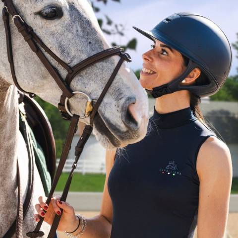 Top d'&eacute;quitation technique SERENE - Cavalliera - Sans manches