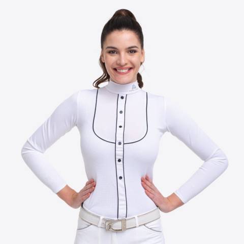 Chemise de concours GENTLE RIVER - Cavalliera - Manches longues