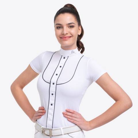 Chemise de concours GENTLE RIVER - Cavalliera - Manches courtes
