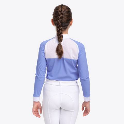 Chemise de concours technique BABY BLUE MESH - Cavalliera