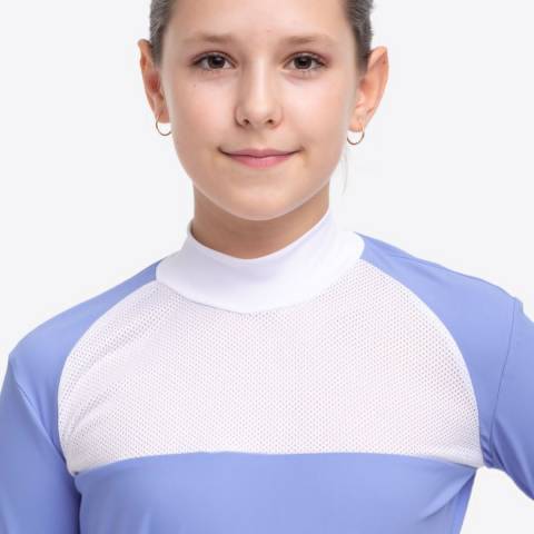 Chemise de concours technique BABY BLUE MESH - Cavalliera