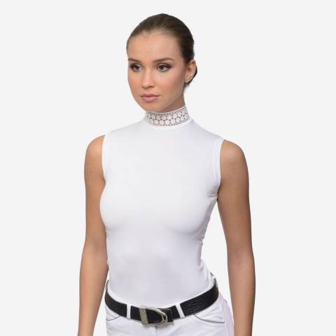 Chemise de concours sans manches Bella Lace - Cavalliera - Technique