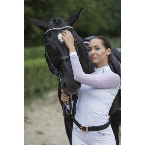 Chemise de concours DAME - Cavalliera - Manches courtes, Technique