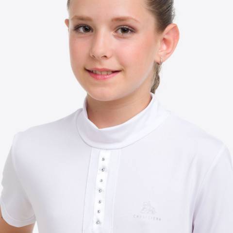 Chemise de concours enfant ILOVE CRYSTAL - Cavalliera - Tissu technique