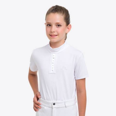Chemise de concours enfant ILOVE CRYSTAL - Cavalliera - Tissu technique