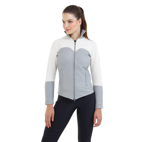 Veste d'&eacute;quitation imperm&eacute;able avec inserts en daim - Cavalliera