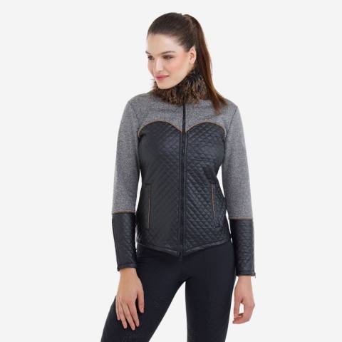 Veste d'équitation d'hiver MAJESTY - Cavalliera - Softshell imperméable
