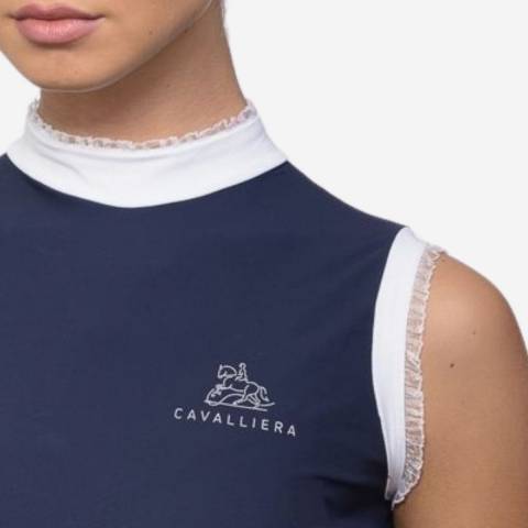 Chemise de concours PRINCESS sans manches - Cavalliera - Technique et &eacute;l&eacute;gante