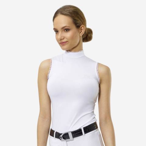 Chemise de concours PRINCESS sans manches - Cavalliera - Technique et &eacute;l&eacute;gante