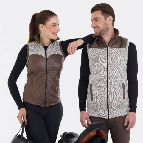 Gilet d'&eacute;quitation avec inserts imperm&eacute;ables - Cavalliera
