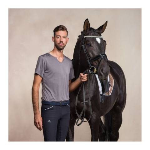 Riding Top V-Neck - Cavalliera - Tissu technique l&eacute;ger