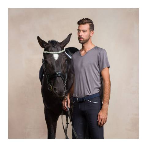 Riding Top V-Neck - Cavalliera - Tissu technique l&eacute;ger