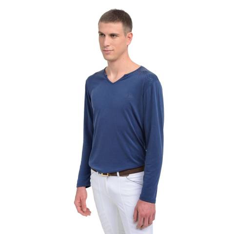 Riding Top Long Sleeve - Cavalliera - Tissu technique léger