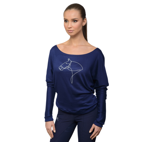 Chemise d'&eacute;quitation LYNA - Cavalliera - Coton confortable