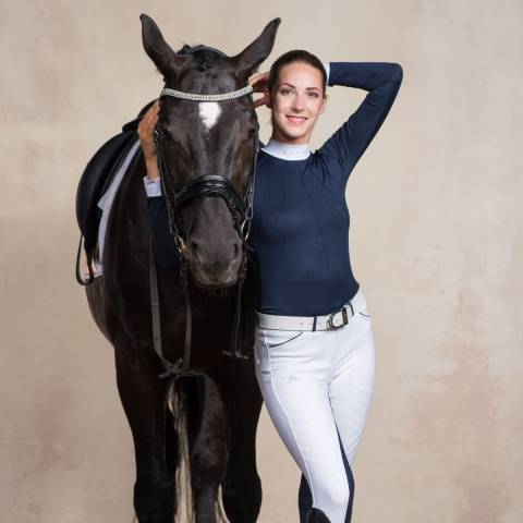 Chemise de concours MOON - Cavalliera - Manches longues