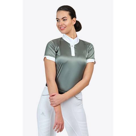 Chemise de concours DUSTY GREEN - Cavalliera - Manches courtes