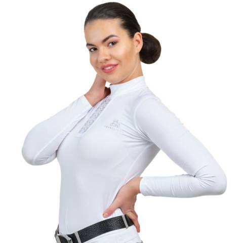 Chemise de concours SILVER POP - Cavalliera - Manches longues
