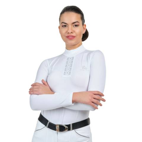 Chemise de concours SILVER POP - Cavalliera - Manches longues