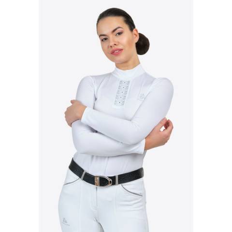 Chemise de concours SILVER POP - Cavalliera - Manches longues