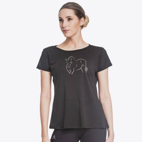 T-Shirt Technique ROSE GOLD - Cavalliera - Coton doux