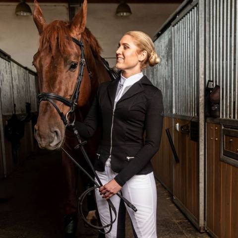 Veste de concours ZIP CHIC - Cavalliera - Technologie Second Skin