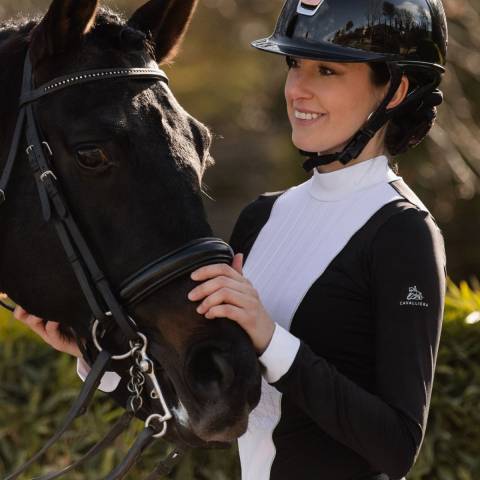 Chemise de concours QUEEN - Cavalliera - Manches longues