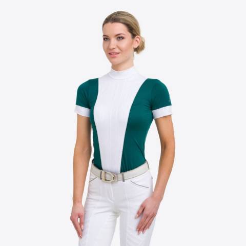 Chemise de concours QUEEN - Cavalliera - Manches courtes, Technique