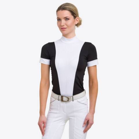 Chemise de concours QUEEN - Cavalliera - Manches courtes, Technique