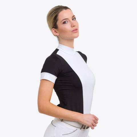 Chemise de concours QUEEN - Cavalliera - Manches courtes, Technique