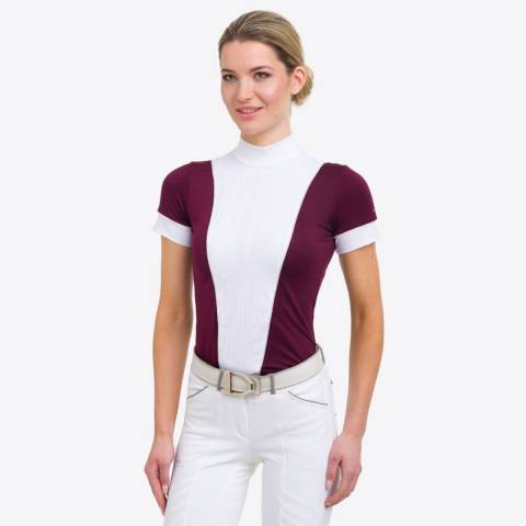 Chemise de concours QUEEN - Cavalliera - Manches courtes, Technique