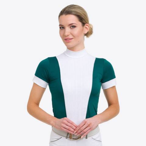 Chemise de concours QUEEN - Cavalliera - Manches courtes, Technique