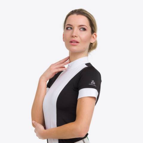 Chemise de concours QUEEN - Cavalliera - Manches courtes, Technique