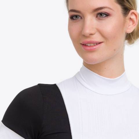 Chemise de concours QUEEN - Cavalliera - Manches courtes, Technique