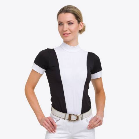 Chemise de concours QUEEN - Cavalliera - Manches courtes, Technique