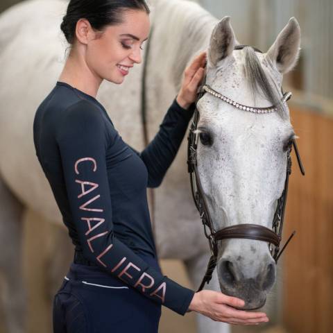 Top technique &agrave; manches longues Performance - Cavalliera - Confort sup&eacute;rieur