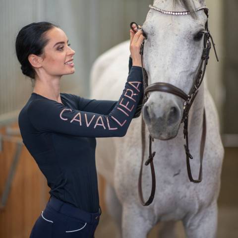 Top technique &agrave; manches longues Performance - Cavalliera - Confort sup&eacute;rieur