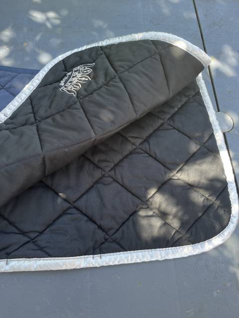 Tapis bleu marine 