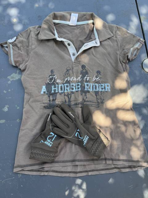 Polo enfant et gants