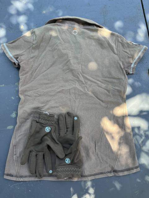 Polo enfant et gants