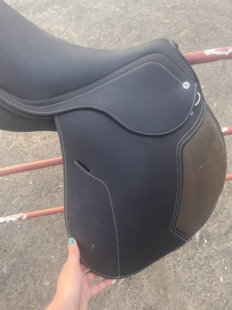 Selle Norton Pro Mixte Havane 17,5
