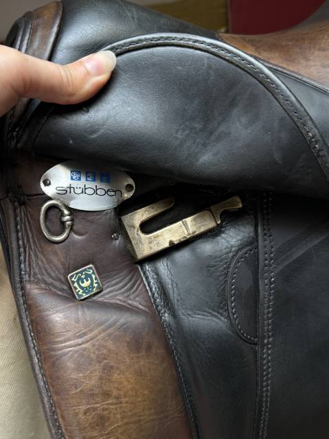 Selle dressage St&uuml;bben Maestoso Havane Arcade 31 Т.17,5