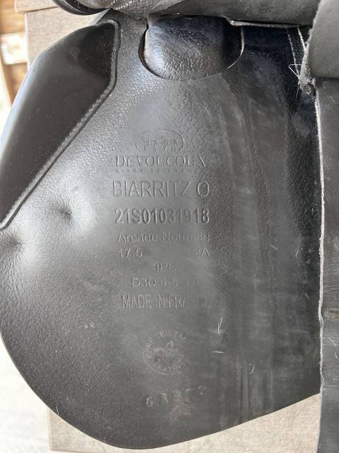 Selle Devoucoux Biarritz O noire 17,5&rsquo; 2021