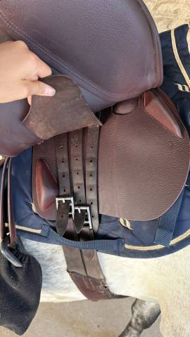 SELLE DEVOUCOUX 17 pouces