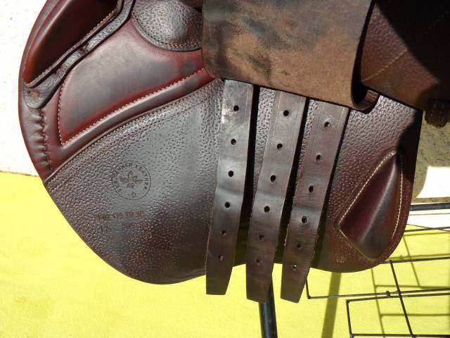 Selle CWD SE02 Doubl&eacute;e Veau 17'5