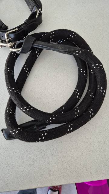 Licol corde et cuir