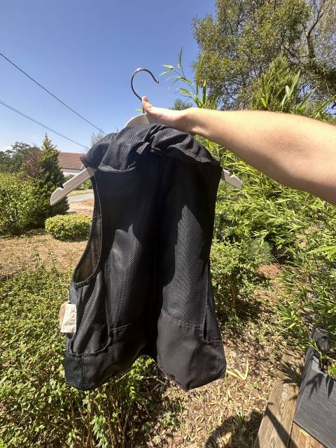 2 vestes + airbag compatible